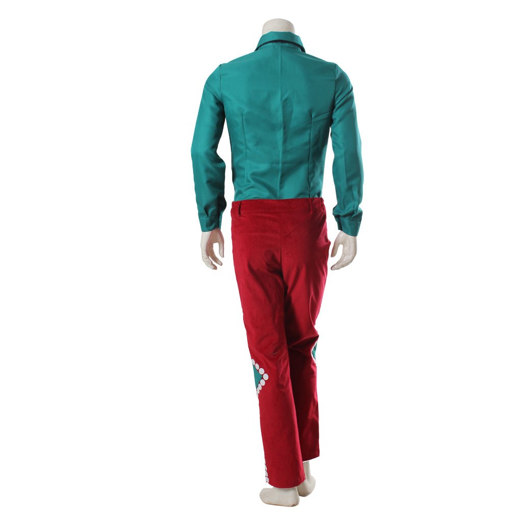 Astricos Christmas Red Uniform Men's Movie Cosplay Costume | Custom-Made Santa-Inspired Holiday Outfit for Cosplay & Events - Astricos