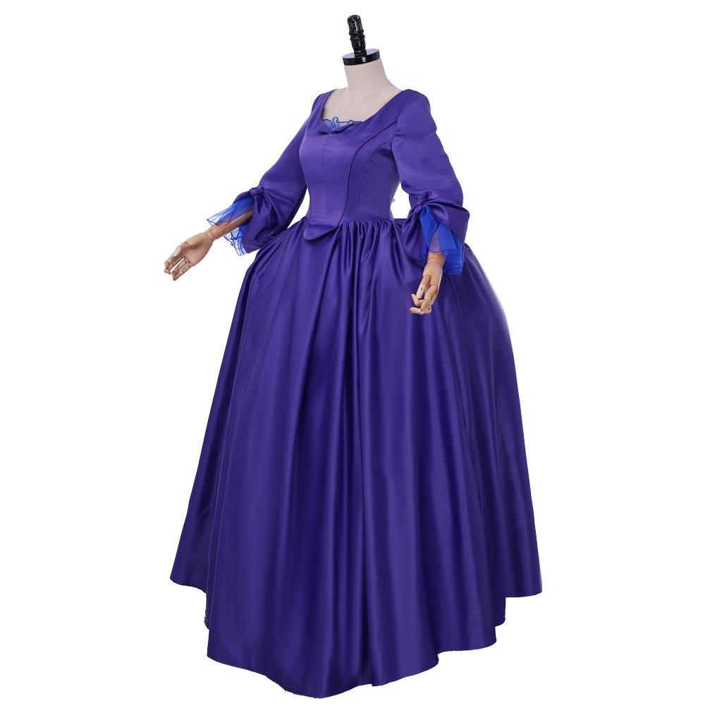 Astricos Claire Fraser Blue Ball Gown | Outlander Inspired Historical Cosplay Dress - Astricos