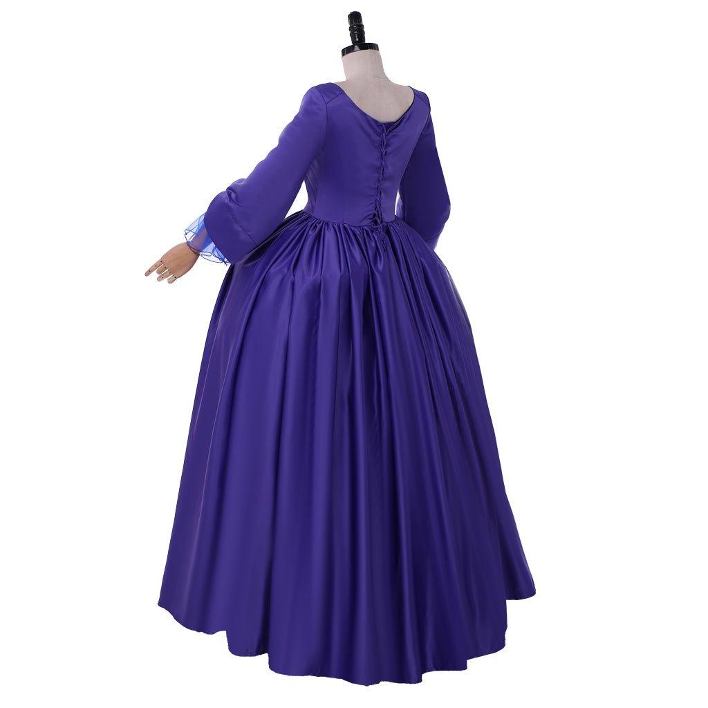 Astricos Claire Fraser Blue Ball Gown | Outlander Inspired Historical Cosplay Dress - Astricos