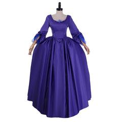 Astricos Claire Fraser Blue Ball Gown | Outlander Inspired Historical Cosplay Dress - Astricos