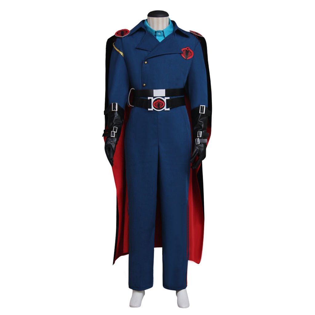 Astricos Cobra Commander Cosplay Costume with Cloak - Embody the Antagonist - Astricos