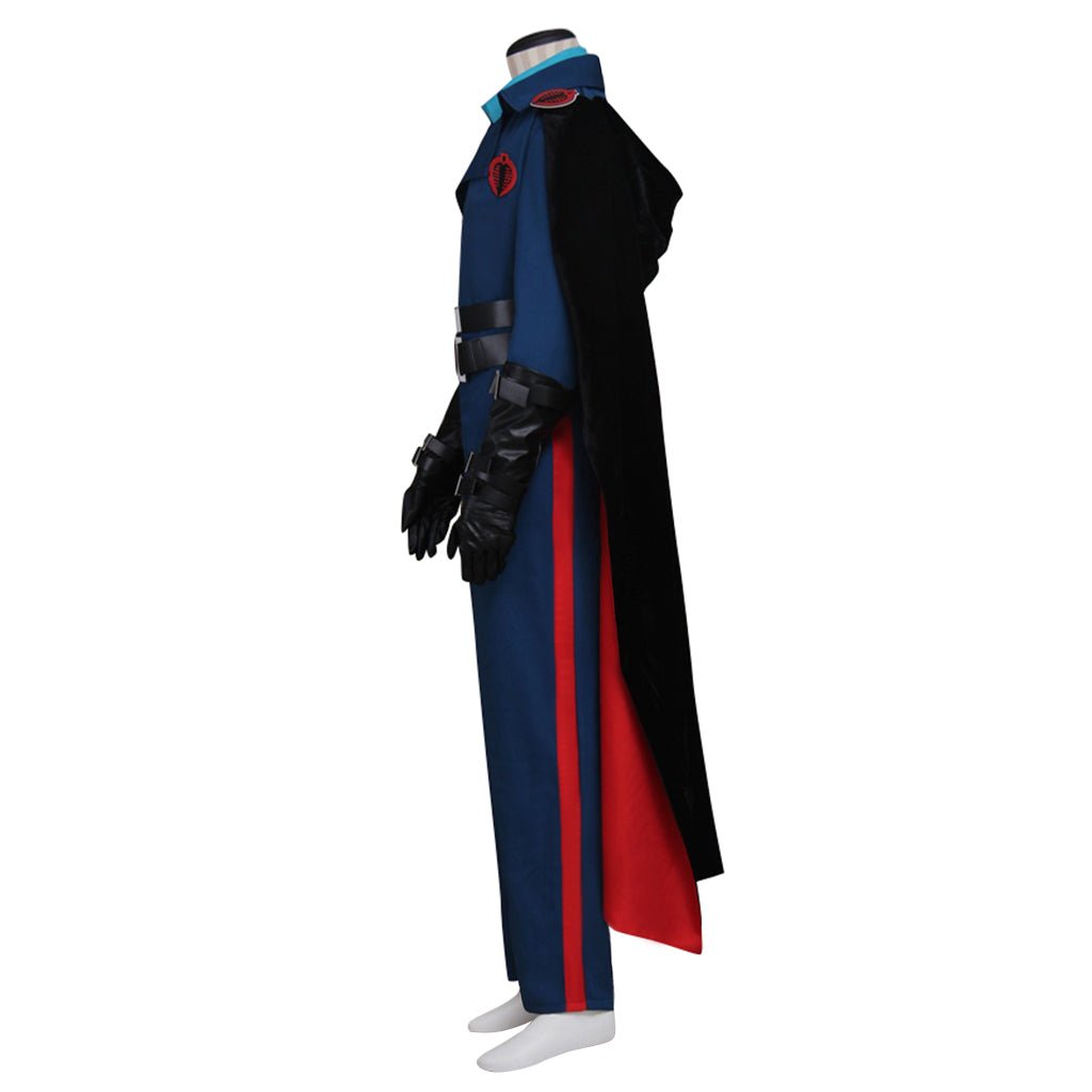 Astricos Cobra Commander Cosplay Costume with Cloak - Embody the Antagonist - Astricos