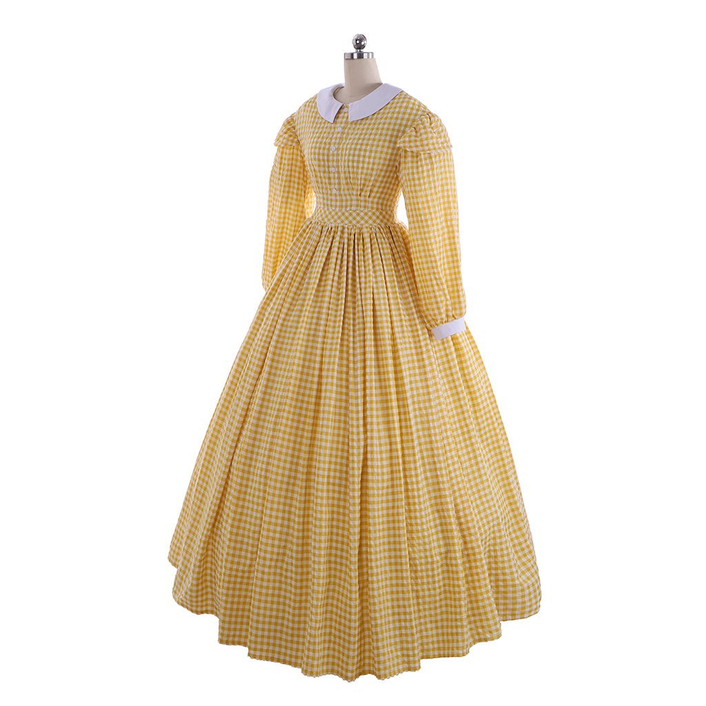 Astricos Victorian Dress | Elegant Southern Belle Costume | 1860s Civil War Era Ball Gown - Astricos