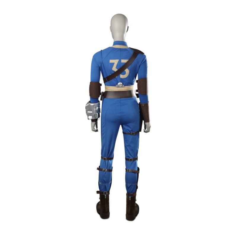 Astricos Lucy Vault 33 Cosplay Jumpsuit - Premium Blue Anime Outfit for Women with Props - Astricos