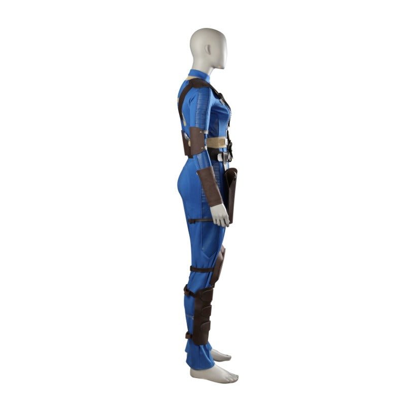 Astricos Lucy Vault 33 Cosplay Jumpsuit - Premium Blue Anime Outfit for Women with Props - Astricos