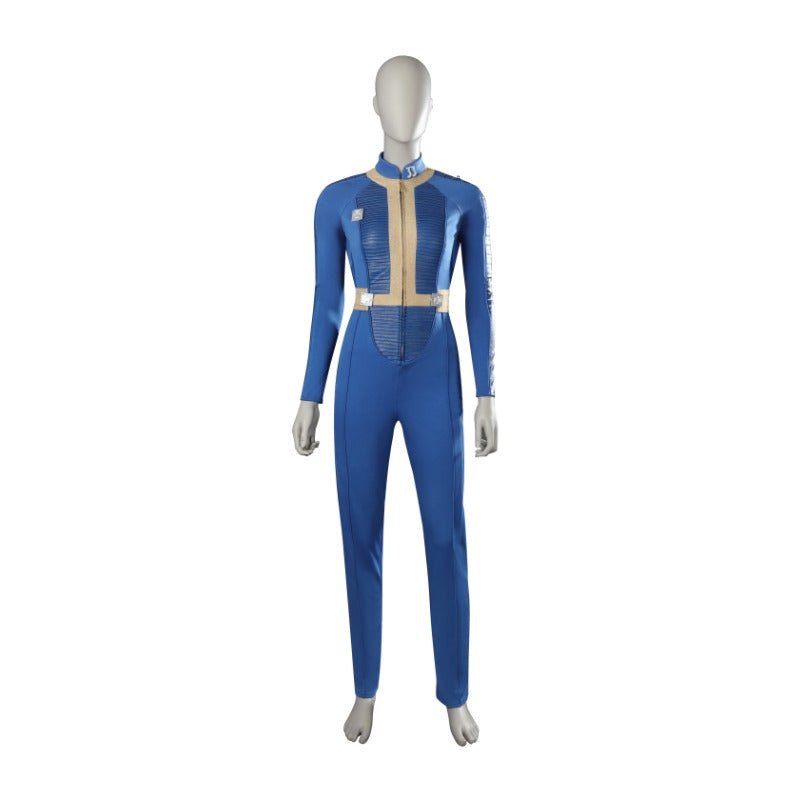 Astricos Lucy Vault 33 Cosplay Jumpsuit - Premium Blue Anime Outfit for Women with Props - Astricos