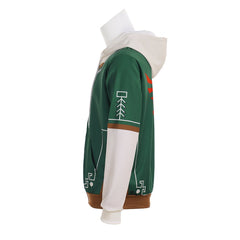 Astricos Legend Zelda Link Zipper Up Hoodie - The Ultimate Gaming and Cosplay Jacket - Astricos