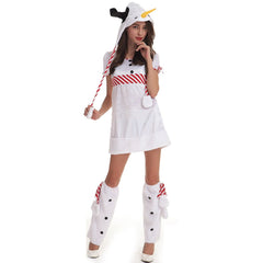 Astricos Snowman Penguin Christmas Uniform - European Style Sexy Holiday Cosplay Costume - Astricos