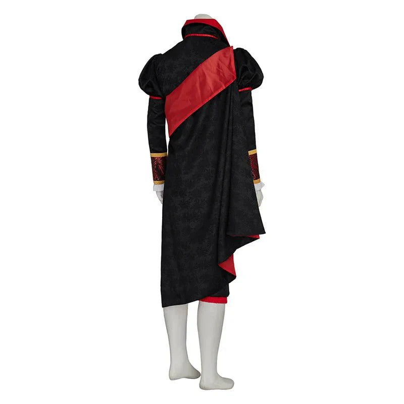 Astricos Count Dracula Vampire Cosplay Costume - Gothic Tudor Suit with Cape | Perfect for Medieval Themed Parties - Astricos