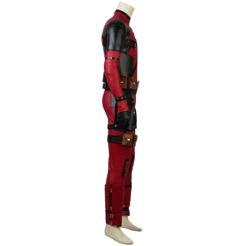 Astricos Crimson Comedian Cosplay Jumpsuit - Classic Captain Pool Halloween Costume - Astricos