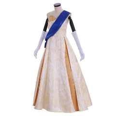 Astricos Season 2 Queen Elizabeth Royal Gown | Elegant Cosplay Dress for Women - Astricos