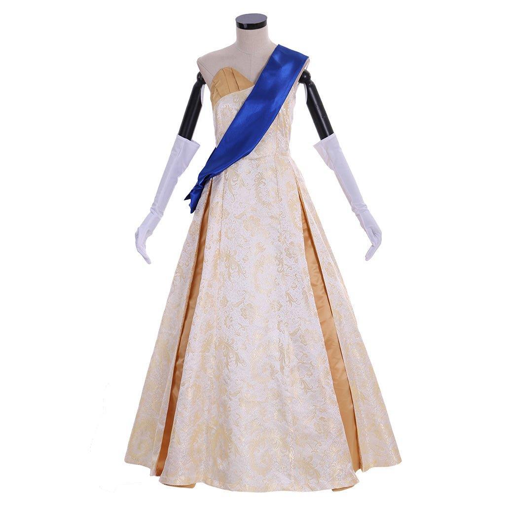 Astricos Season 2 Queen Elizabeth Royal Gown | Elegant Cosplay Dress for Women - Astricos