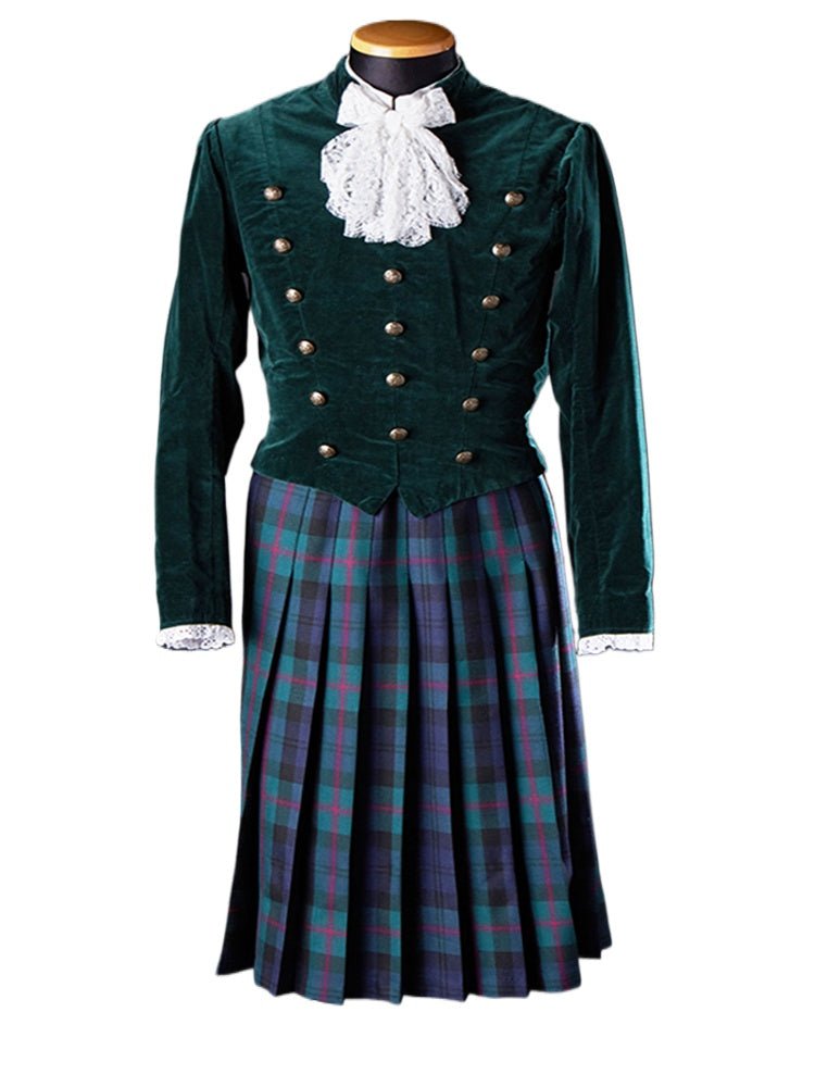 Authentic Astricos Scottish Highland Kilt Outfit for Men - Georgian Era Victorian Cosplay - Astricos