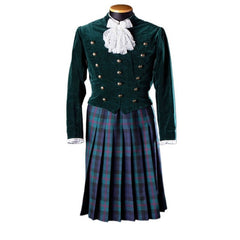 Authentic Astricos Scottish Highland Kilt Outfit for Men - Georgian Era Victorian Cosplay - Astricos