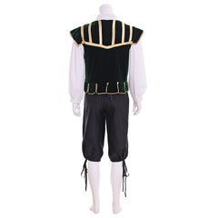 Authentic Men's Medieval Costume - Vintage Shirt, Vest, Pants for Themed Parties & Cosplay | Astricos Series - Astricos