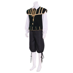 Authentic Men's Medieval Costume - Vintage Shirt, Vest, Pants for Themed Parties & Cosplay | Astricos Series - Astricos