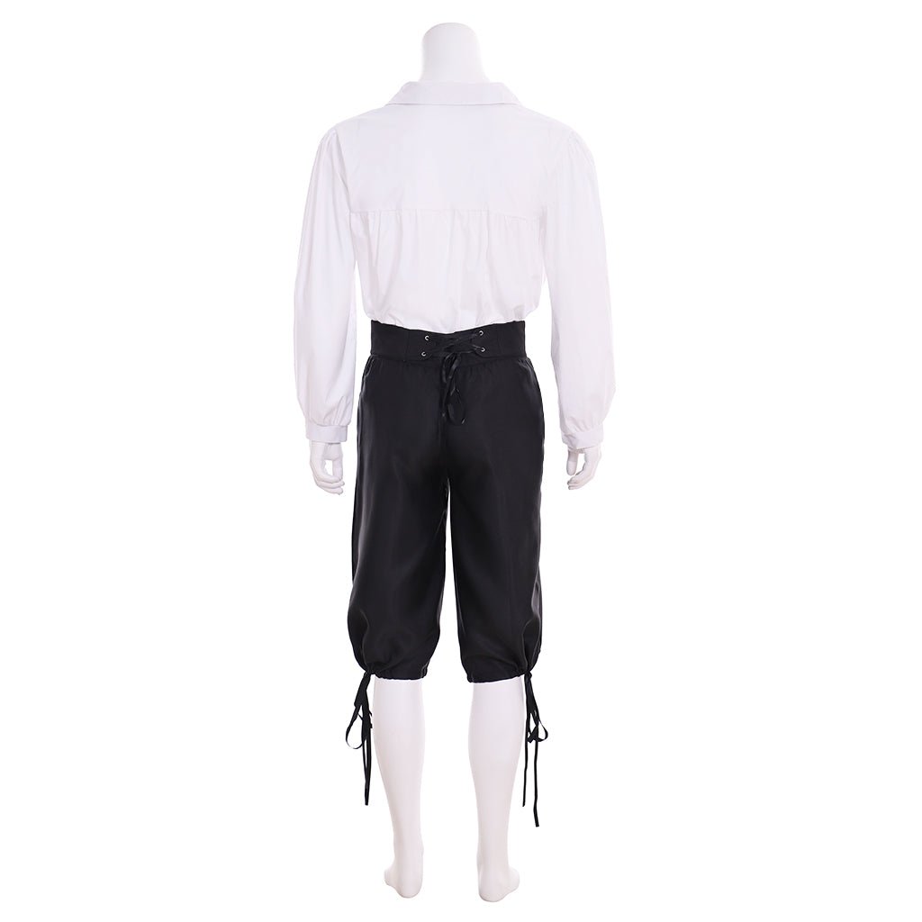 Authentic Men's Medieval Costume - Vintage Shirt, Vest, Pants for Themed Parties & Cosplay | Astricos Series - Astricos