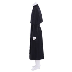 Authentic Roman Clergyman Soutane Cassock - Medieval Clergy Robe | Astricos - Astricos