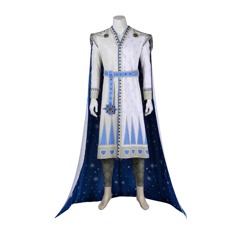 Astricos King Magnifico Costume - Premium Male Cosplay Robe, Cloak & Belt for Themed Events - Astricos