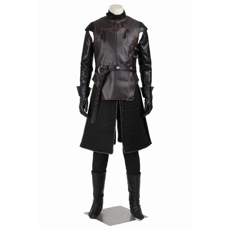 Astricos Jon Snow Cosplay Costume for Men - Authentic Night's Watch Outfit for Events - Astricos