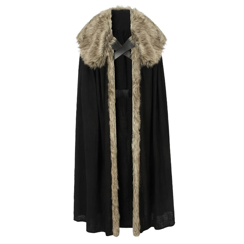 Astricos Game of Thrones Season 8 Jon Snow Cosplay Costume for Halloween & Events - Astricos