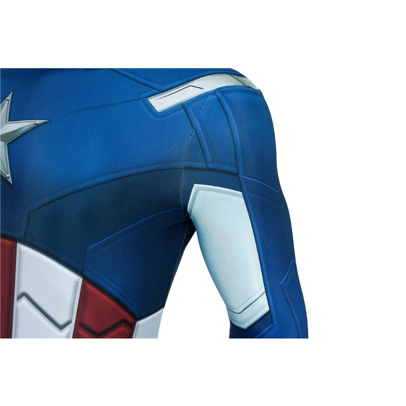 Astricos Captain America Cosplay Jumpsuit - Embody Steve Rogers from The Avengers - Astricos