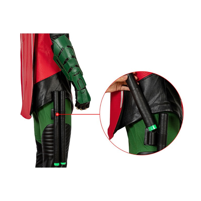 Astricos Robin Cosplay Costume - Authentic Gotham Knights Halloween Suit - Astricos