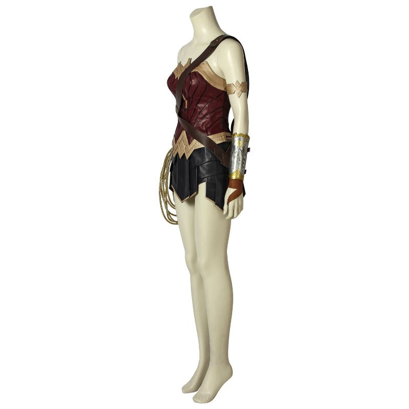 Astricos Diana Prince Cosplay Costume with Boots - Authentic Movie-Inspired Suit - Astricos