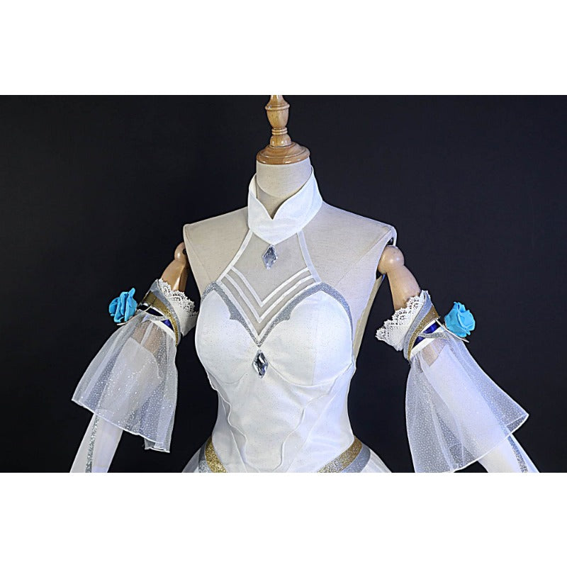 Stellar Astricos Lux Cosplay Dress - Crystal Rose Theme for Parties and Events - Astricos