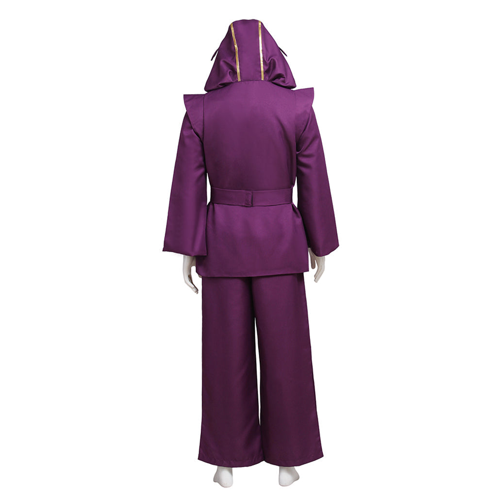 Astricos Kennen Cosplay Costume - Purple Yordle Battle Uniform with Hat - Astricos