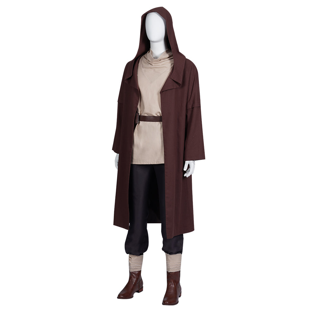 Astricos Obi-Wan Kenobi 2022 Cosplay Costume Set for Men - Authentic Jedi Master Outfit - Astricos