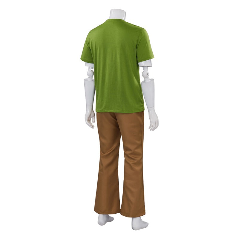 Astricos Shaggy Costume for Men – Premium Halloween Cosplay Outfit with Green Shirt & Pants - Astricos