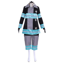 Astricos Enen no Shouboutai Tamaki Battle Suit Cosplay Costume - Embody the Fire Force Hero! - Astricos