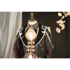 Astricos Zhongli Cosplay Costume - Premium Genshin Impact Role Play Set for Events - Astricos