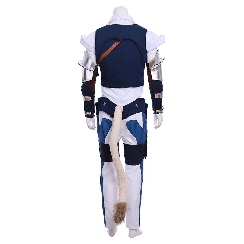 Astricos Miqo'te Male Cosplay Costume for Halloween and Gaming Events - Astricos