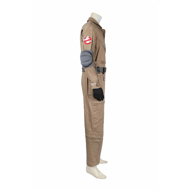 Male Astricos Grooberson Cosplay Jumpsuit - Authentic Ghostbusters Costume with Accessories - Astricos