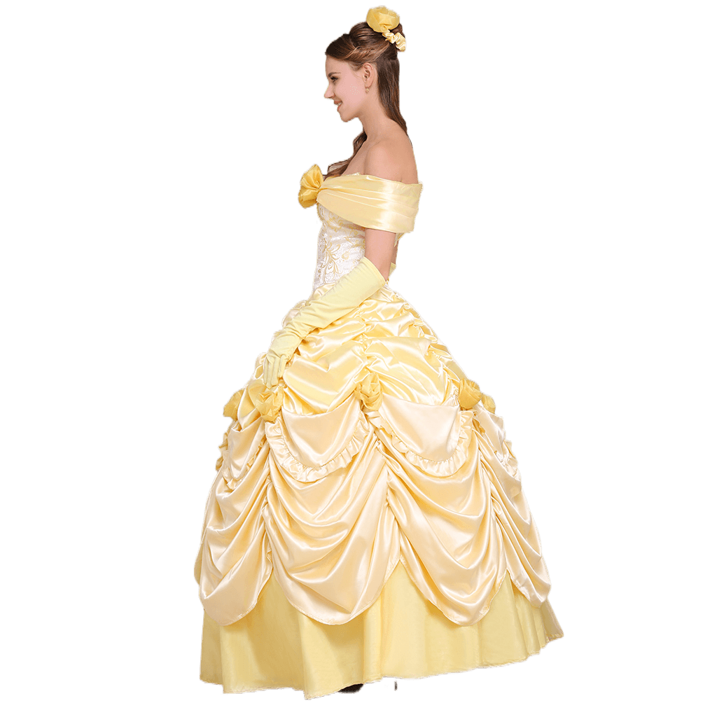 Astricos Belle Cosplay Costume Series | Elegant Disney Princess Dress for Halloween & Cosplay - Astricos