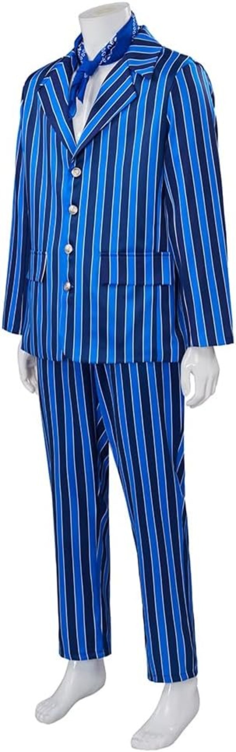 Men's 1960s Spy Costume - Astricos Blue Spy Movie Cosplay Outfit for Adults - Astricos