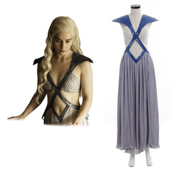 Astricos Daenerys Cosplay Costume - Sexy Women's Dress for Halloween and Cosplay Parties - Astricos