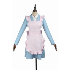 Astricos Yukizome Chisa Cosplay Costume - Authentic Maid Teacher Uniform with Coat & Apron - Astricos