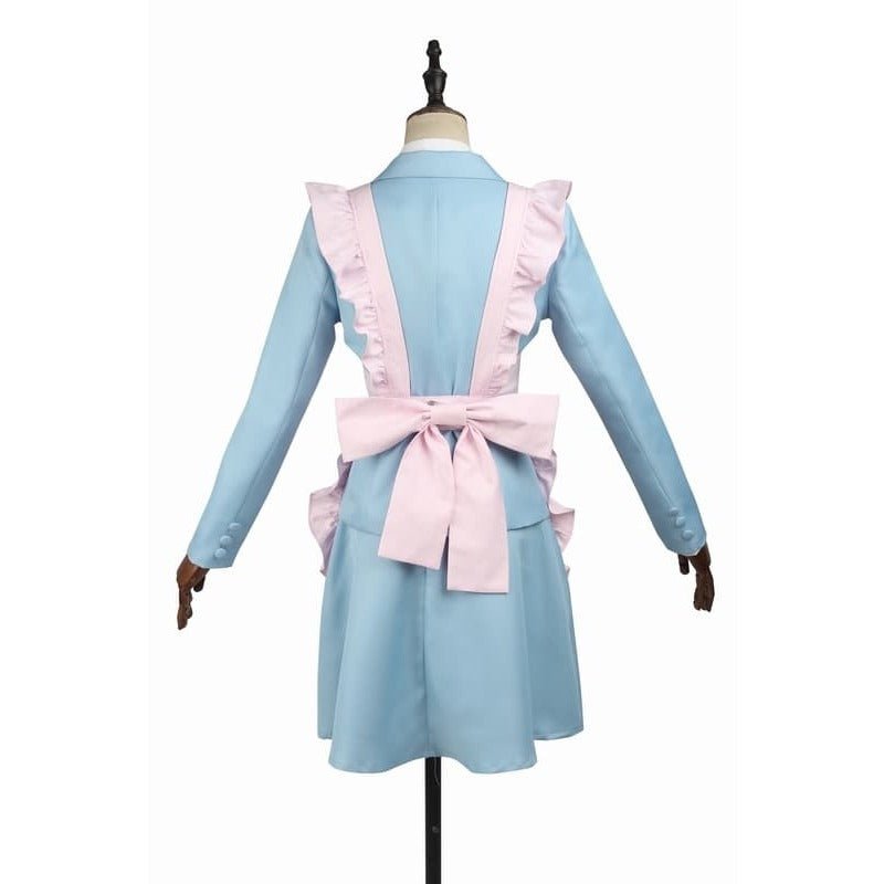 Astricos Yukizome Chisa Cosplay Costume - Authentic Maid Teacher Uniform with Coat & Apron - Astricos