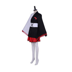 Astricos Monokuma Cosplay Kimono Dress – Premium Anime Costume for Females - Astricos