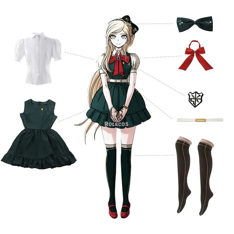 Astricos Danganronpa Nevermind Cosplay Costume - Premium Anime School Uniform for Women - Astricos