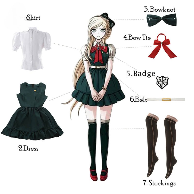 Astricos Danganronpa Nevermind Cosplay Costume - Premium Anime School Uniform for Women - Astricos