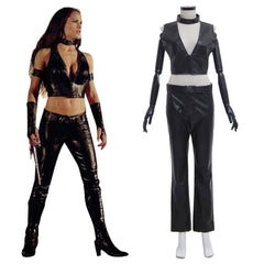 Astricos Elektra Cosplay Costume - Daredevil Inspired Black Suit for Events - Astricos