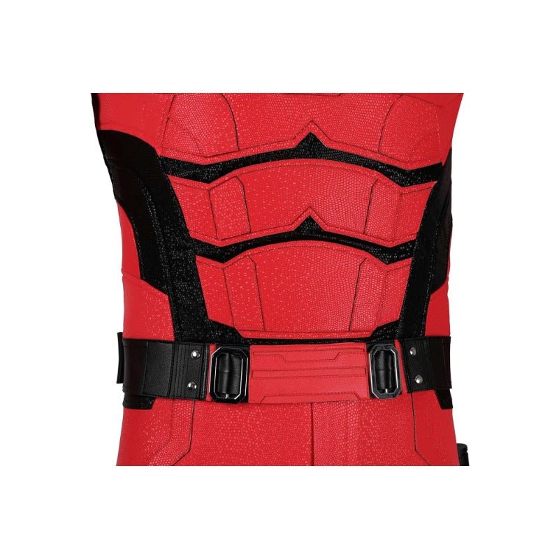 Astricos Daredevil Red Leather Cosplay Costume - Matt Murdock's Battle Suit for Halloween - Astricos