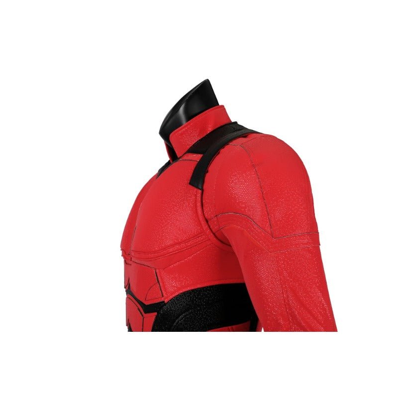 Astricos Daredevil Red Leather Cosplay Costume - Matt Murdock's Battle Suit for Halloween - Astricos