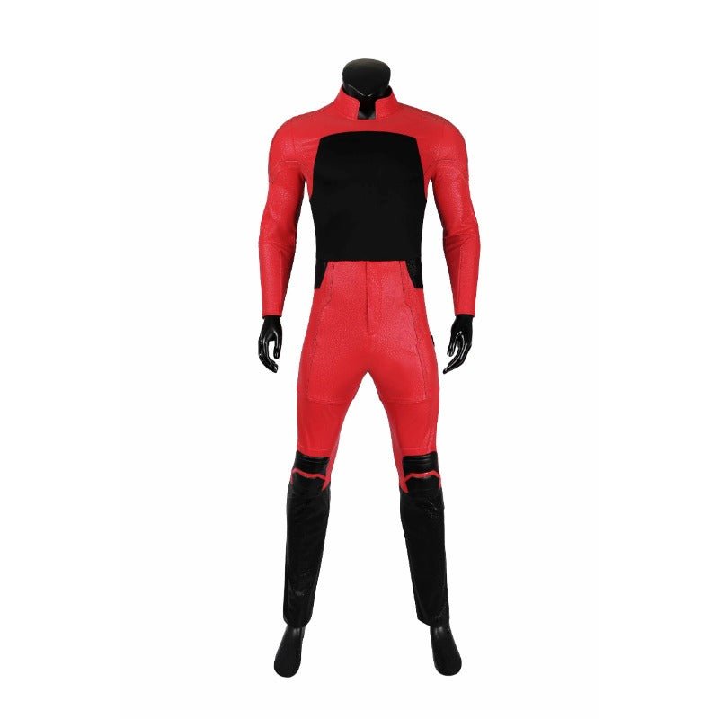 Astricos Daredevil Red Leather Cosplay Costume - Matt Murdock's Battle Suit for Halloween - Astricos