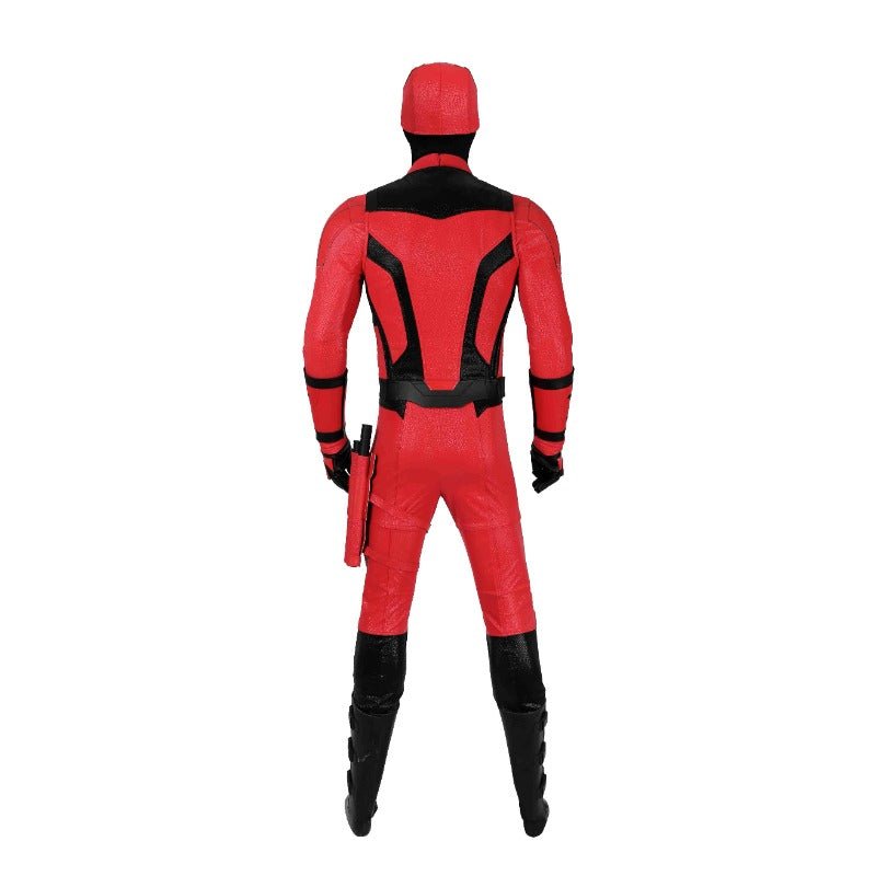 Astricos Daredevil Red Leather Cosplay Costume - Matt Murdock's Battle Suit for Halloween - Astricos