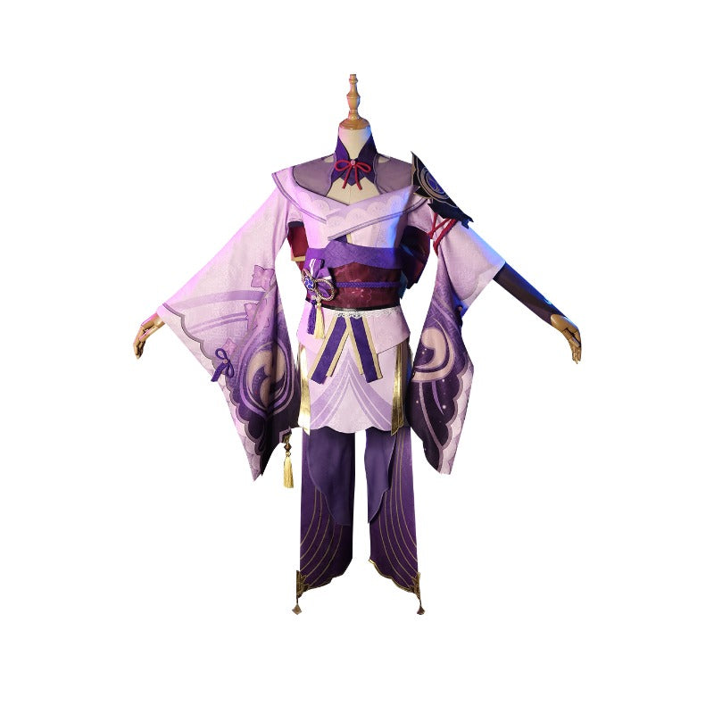 Astricos Raiden Shogun Cosplay Costume - Majestic Dress for Genshin Impact Fans - Astricos